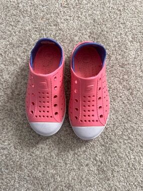 Skechers Kids Pink Slip-On Perforated Water Shoes